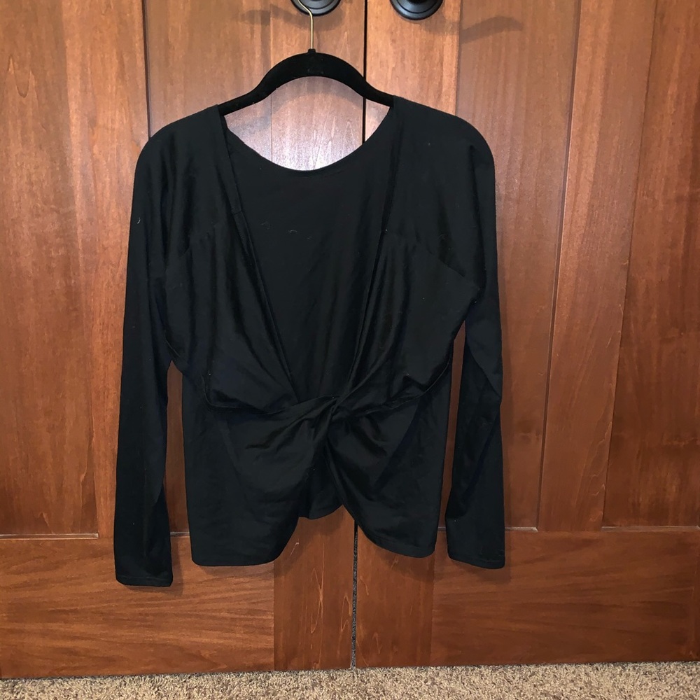 Fabletics Top With Open Back Size Medium